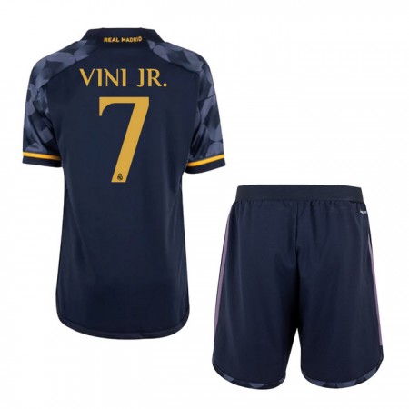 Real Madrid Vini Jr. 7 Venkovní 2023-24 - Dětské Fotbalové Dresy (S/S) Real Madrid Vini Jr. 7 Venkovní 2023-24 - Dětské Fotbalové Dresy (S/S)
